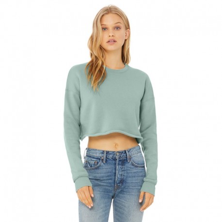 Bella + Canvas B7503 Ladies Cropped Fleece Crew