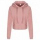 Just Hoods By AWDis JHA016 Ladies Girlie Cropped Hooded Fleece with Pocket