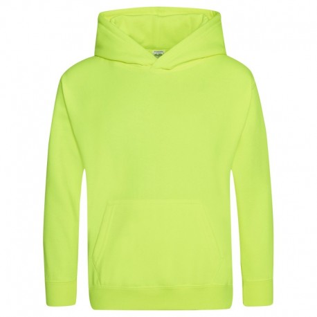 Just Hoods By AWDis JHY004 Youth Electric Pullover Hooded Sweatshirt