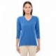 Devon & Jones DP184W Ladies Perfect Fit Bracelet-Length V-Neck Top