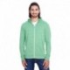 Threadfast Apparel 302Z Unisex Triblend Full-Zip Light Hoodie