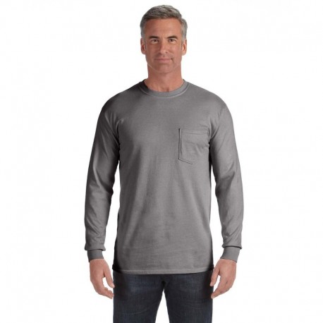 Comfort Colors C4410 Adult Heavyweight RS Long-Sleeve Pocket T-Shirt