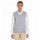 Harriton M415W Ladies Pilbloc V-Neck Sweater Vest
