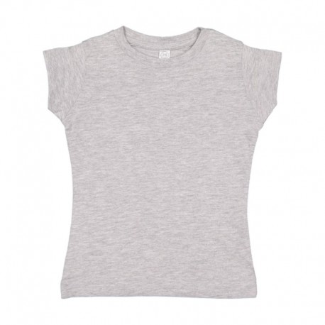 Rabbit Skins 3316 Toddler Girls' Fine Jersey T-Shirt