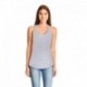 Next Level Apparel 6338 Ladies Gathered Racerback Tank
