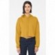 Bella + Canvas B7502 Ladies Cropped Fleece Hoodie