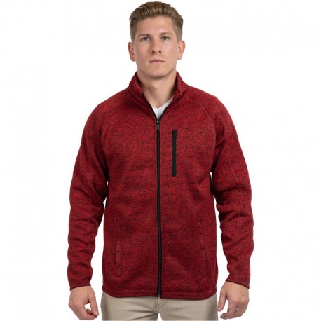 Burnside B3901 Men's Sweater Knit Jacket