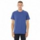 Bella + Canvas 3201 Men's Heather CVC Raglan T-Shirt