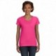 LAT 3507 Ladies V-Neck Fine Jersey T-Shirt