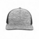 Pacific Headwear 106C Aggressive Heather Trucker Snapback Cap