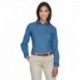 Harriton M550W Ladies 6.5 oz. Long-Sleeve Denim Shirt