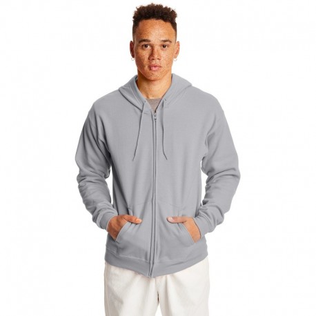 Hanes P180 Adult 7.8 oz. EcoSmart 50/50 Full-Zip Hooded Sweatshirt