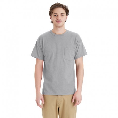Hanes 5290P Unisex Essential Pocket T-Shirt