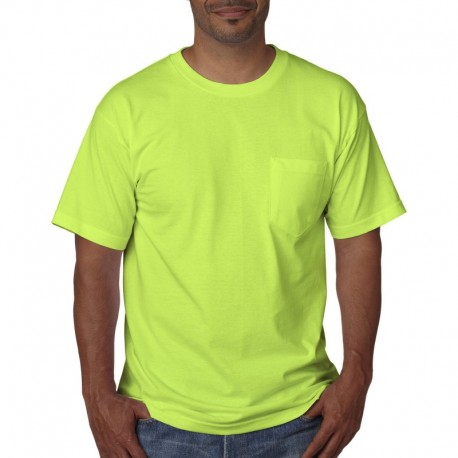 Bayside BA5070 Adult Short-Sleeve T-Shirt with Pocket Bayside BA5070 Adult Short-Sleeve T-Shirt with Pocket