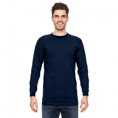 Bayside BA6100 Adult 6.1 oz., 100% Cotton Long Sleeve T-Shirt
