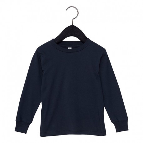 Bella + Canvas 3501T Youth Toddler Jersey Long Sleeve T-Shirt