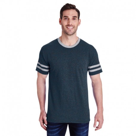 Jerzees 602MR Adult TRI-BLEND Varsity Ringer T-Shirt