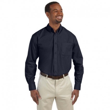 Harriton M510 Men's 3.1 oz. Essential Poplin