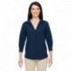 Harriton M610W Ladies Paradise 3/4-Sleeve Performance Shirt