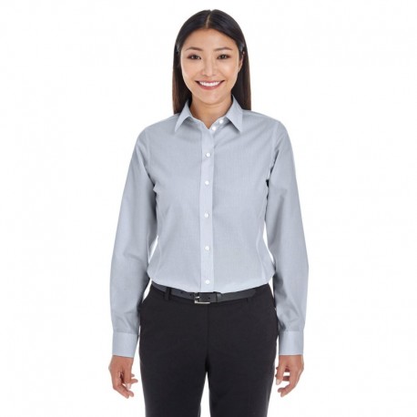 Devon & Jones DG534W Ladies Crown Collection Striped Woven Shirt