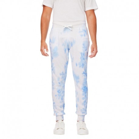 J America 8884JA Adult Tie Dye Fleece Jogger