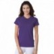 Bayside BA3325 Ladies 6.1 oz., 100% Cotton T-Shirt