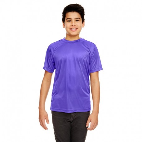 UltraClub 8420Y Youth Cool & Dry Sport Performance Interlock T-Shirt