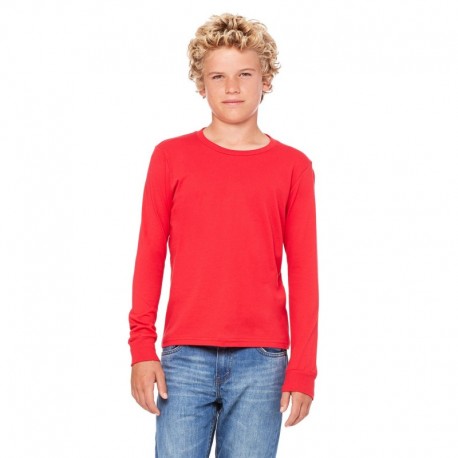 Bella + Canvas 3501Y Youth Jersey Long-Sleeve T-Shirt