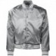 Augusta Sportswear 3610 Unisex Striped Trim Satin Baseball Jacket