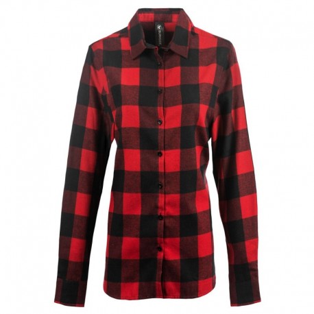 Burnside B5215 Ladies Boyfriend Flannel