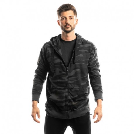 Burnside B8615 Men's French Terry Full-Zip Hooded Sweatshirt
