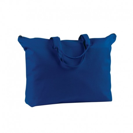 BAGedge BE009 12 oz. Canvas Zippered Book Tote