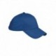 Big Accessories BX020 6-Panel Structured Twill Cap