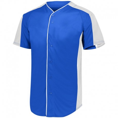 Augusta Sportswear 1655 Adult Full-Button Baseball Jersey