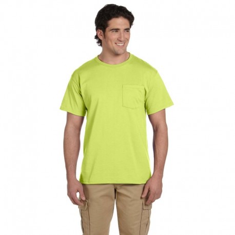 Jerzees 29P Adult DRI-POWER ACTIVE Pocket T-Shirt