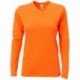 A4 NW3029 Ladies Long-Sleeve Softek V-Neck T-Shirt