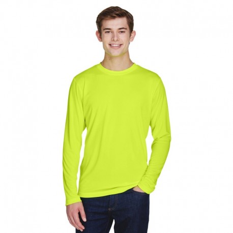 Team 365 TT11L Men's Zone Performance Long-Sleeve T-Shirt Team 365 TT11L Men's Zone Performance Long-Sleeve T-Shirt