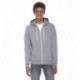 American Apparel F497W Unisex Flex Fleece Zip Hoodie