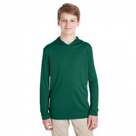 Team 365 TT41Y Youth Zone Performance Hooded T-Shirt