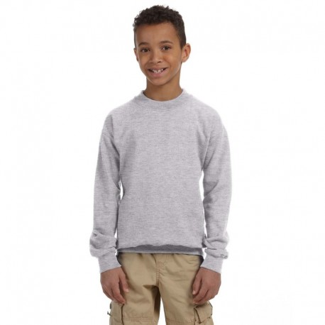 Gildan G180B Youth Heavy Blend 8 oz., 50/50 Fleece Crew