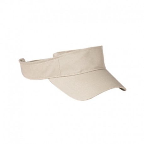 Big Accessories BX006 Cotton Twill Visor
