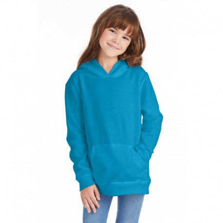 Hanes P473 Youth 7.8 oz. EcoSmart 50/50 Pullover Hooded Sweatshirt