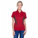 North End 78657 Ladies Serac UTK cool logik Performance Zippered Polo