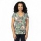 Threadfast Apparel 200RV Ladies Ultimate CVC V-Neck T-Shirt