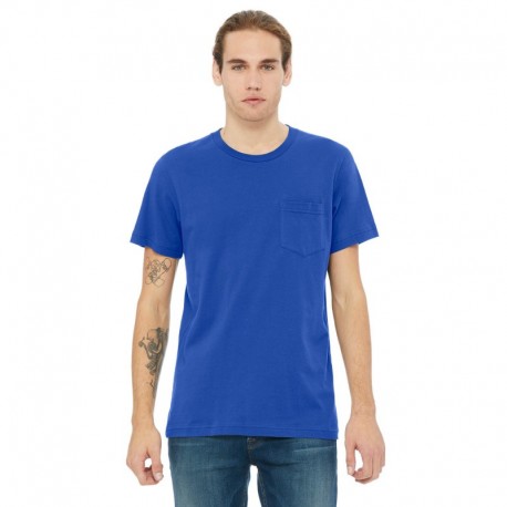 Bella + Canvas 3021 Men's Jersey Short-Sleeve Pocket T-Shirt