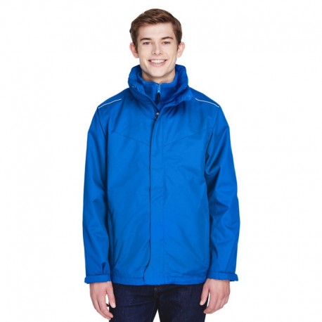 Core365 88205 Men's Region 3-in-1 Jacket with Fleece Liner