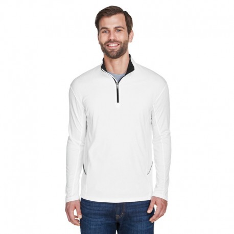 UltraClub 8230 Men's Cool & Dry Sport Quarter-Zip Pullover