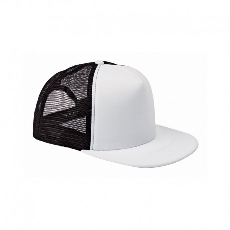 Big Accessories BX030 5-Panel Foam Front Trucker Cap
