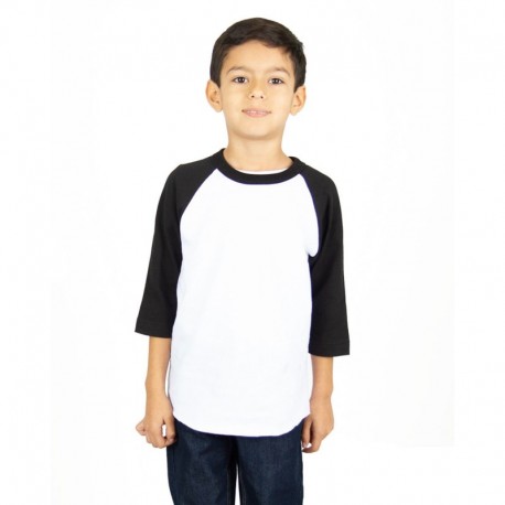 Shaka Wear SHRAGY Youth 6 oz., 3/4-Sleeve Raglan Shaka Wear SHRAGY Youth 6 oz., 3/4-Sleeve Raglan