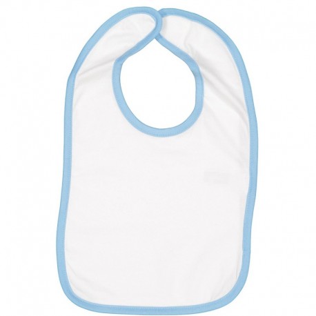 Rabbit Skins RS1004 Infant Contrast Trim Bib Rabbit Skins RS1004 Infant Contrast Trim Bib